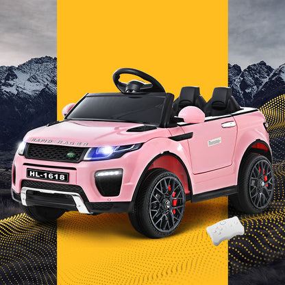 Rigo Kids Electric Ride On Car Range Rover-inspired Toy Cars Remote 12V Pink - Cosy Abode