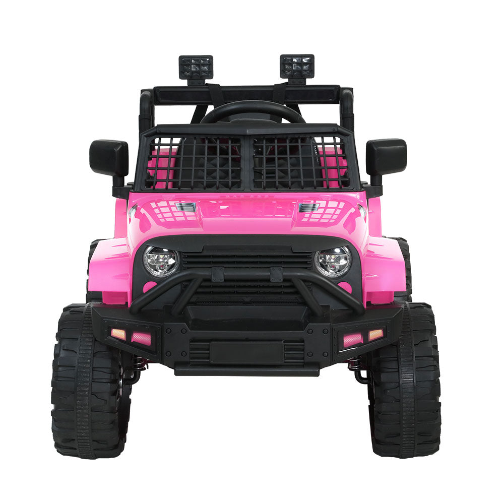 Rigo Kids Electric Ride On Car Jeep Toy Cars Remote 12V Pink - Cosy Abode