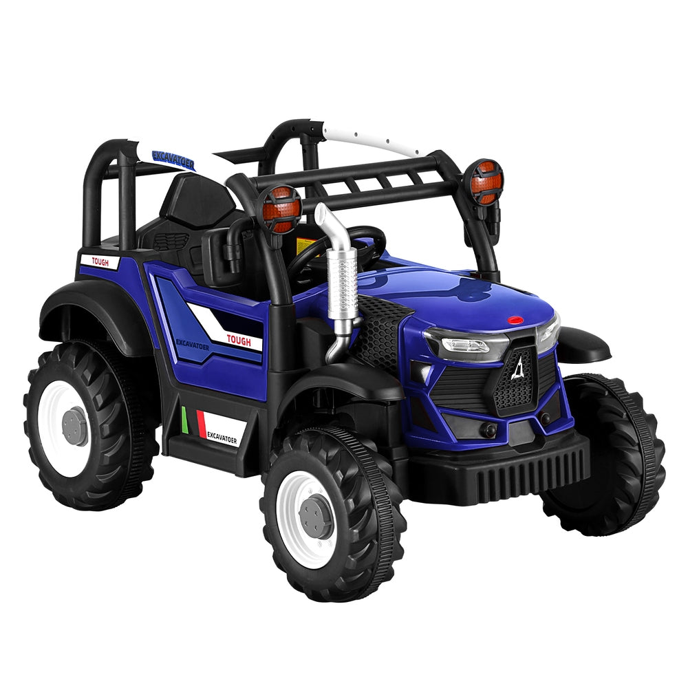 Rigo Kids Electric Ride On Car Off Road Jeep Remote 12V Blue - Cosy Abode