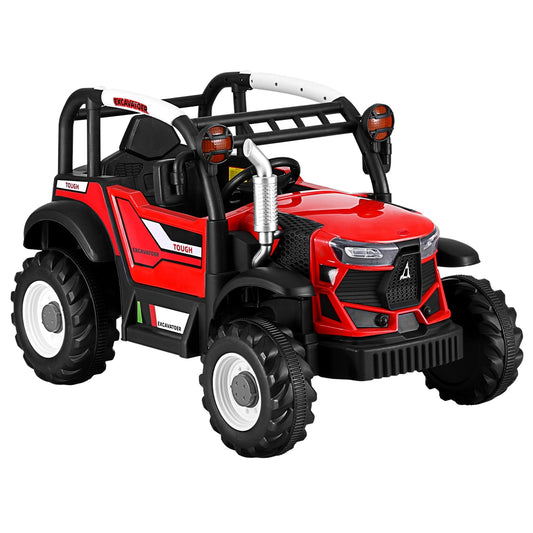 Rigo Kids Electric Ride On Car Off Road Jeep Remote 12V Red - Cosy Abode