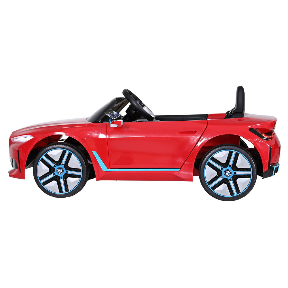 Kids Ride On Car BMW Licensed I4 Sports Remote Control Electric Toys 12V Red - Cosy Abode