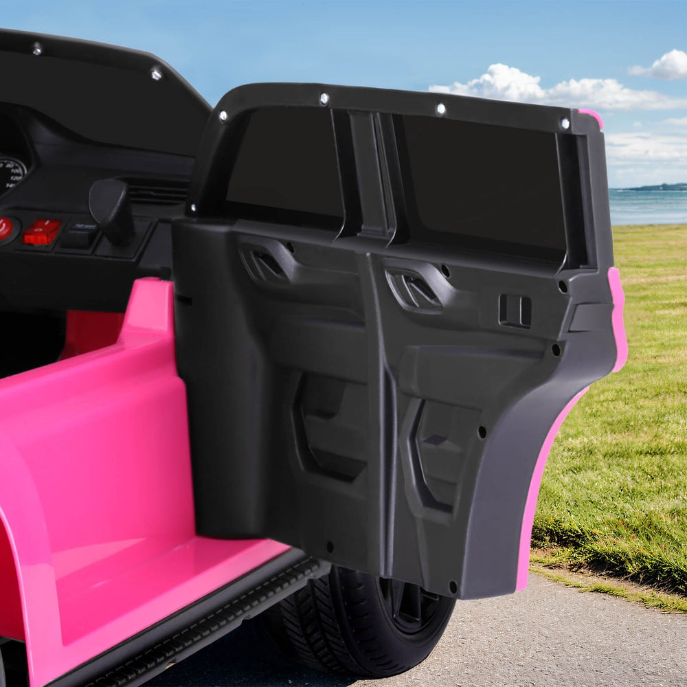 Kids Ride On Car Licensed Chevrolet Tahoe Electric Toys Horn Remote 12V Pink - Cosy Abode