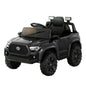 Kids Electric Ride On Car Toyota Tacoma Off Road Jeep Toy Cars Remote 12V Black - Cosy Abode