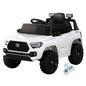 Kids Electric Ride On Car Toyota Tacoma Off Road Jeep Toy Cars Remote 12V Whte - Cosy Abode