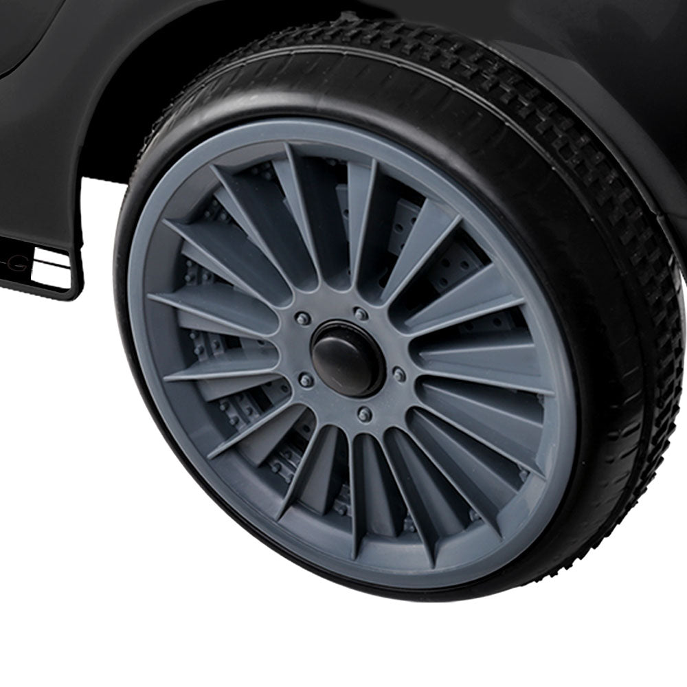 Rigo Kids Electric Ride On Car Toys Cars Horn Music Remote Control 12V Black - Cosy Abode