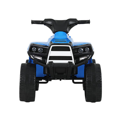 Rigo Kids Ride On ATV Quad Motorbike Car 4 Wheeler Electric Toys Battery Blue - Cosy Abode