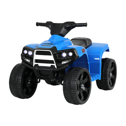 Rigo Kids Ride On ATV Quad Motorbike Car 4 Wheeler Electric Toys Battery Blue - Cosy Abode