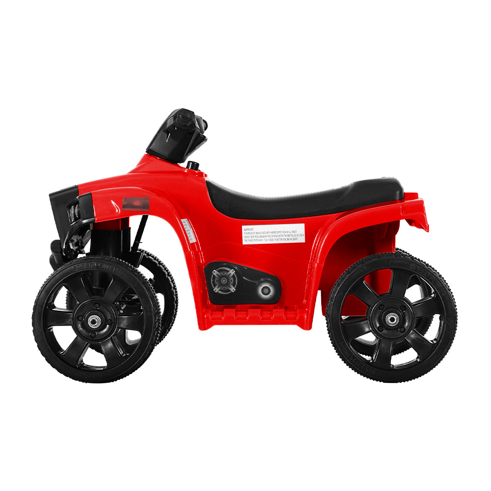 Rigo Kids Ride On ATV Quad Motorbike Car 4 Wheeler Electric Toys Battery Red - Cosy Abode