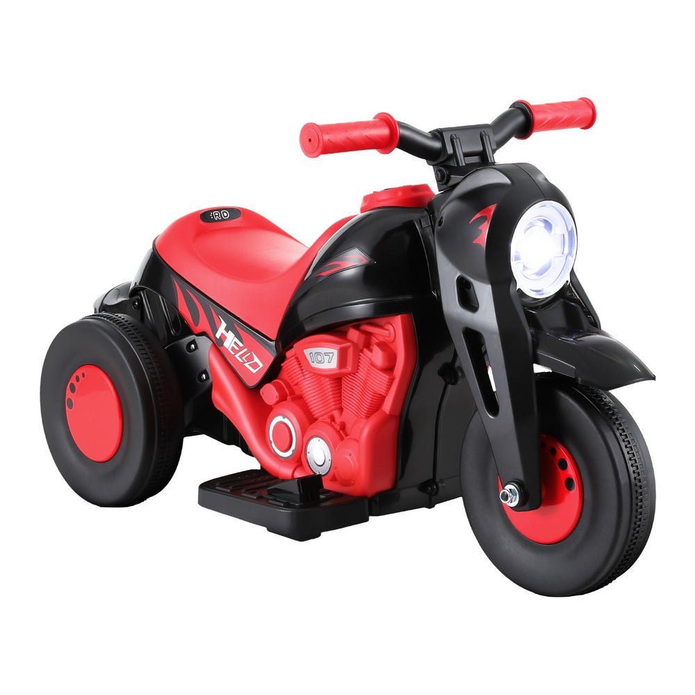 Rigo Kids Electric Ride On Motorcycle with Bubble Maker 6V - Red - Cosy Abode