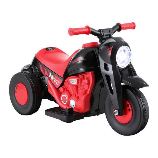Rigo Kids Electric Ride On Motorcycle with Bubble Maker 6V - Red - Cosy Abode