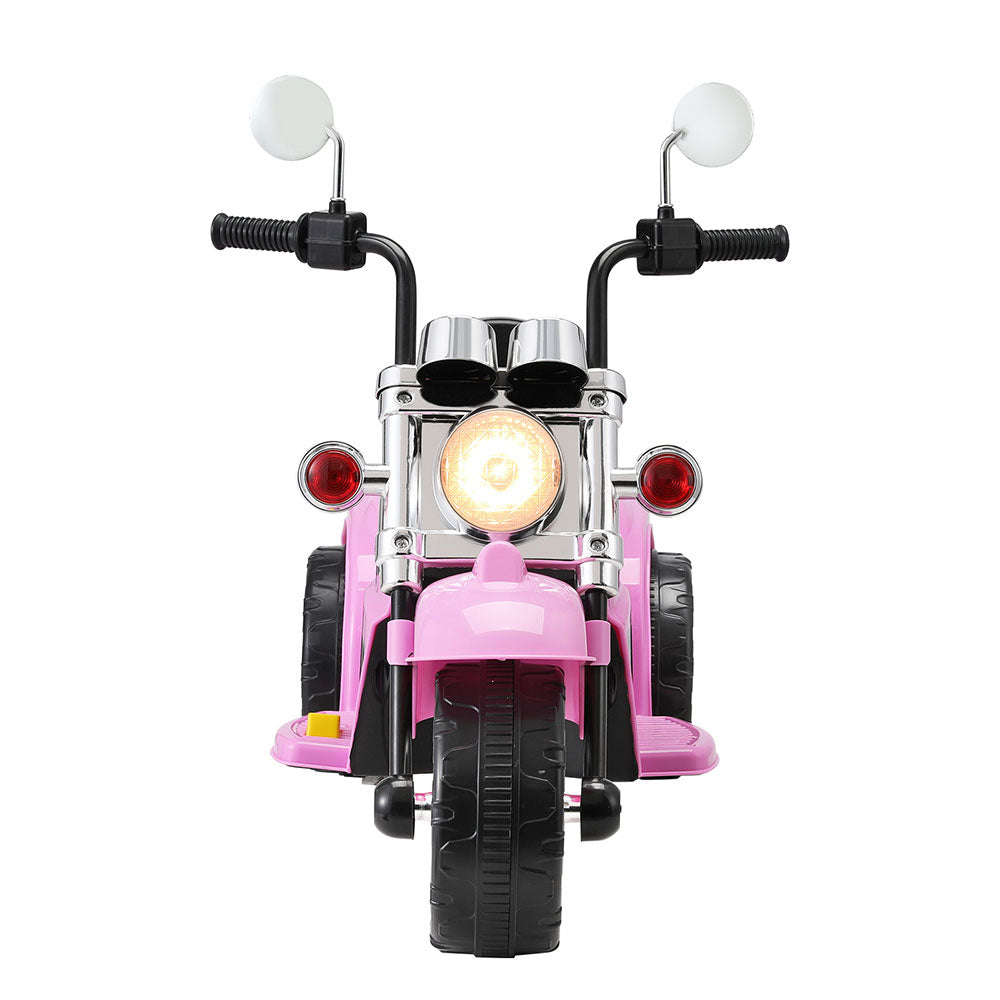Rigo Kids Electric Ride On Motorcycle with Horn & Music 6V - Pink - Cosy Abode