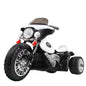Rigo Kids Electric Ride On Police Road Patrol Motorcycle Harley-Inspired 6V Black - Cosy Abode