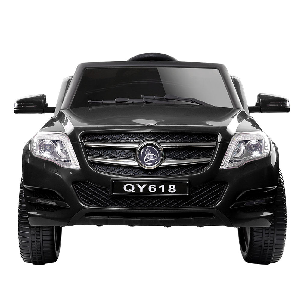 Rigo Kids Electric Ride On Car SUV Mercedes-Benz-Inspired ML450 Remote 12V Black - Cosy Abode
