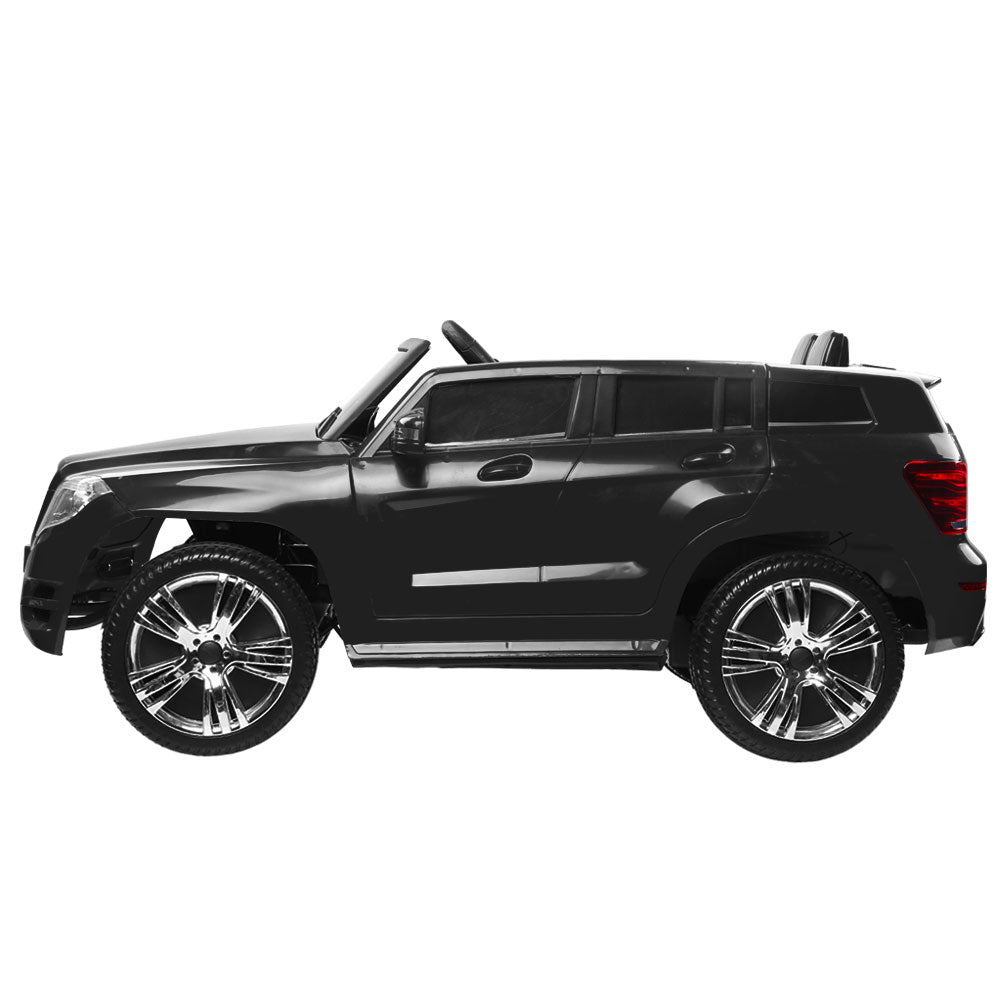 Rigo Kids Electric Ride On Car SUV Mercedes-Benz-Inspired ML450 Remote 12V Black - Cosy Abode