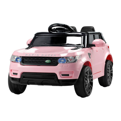 Rigo Kids Electric Ride On Car SUV Range Rover-inspired Cars Remote 12V Pink - Cosy Abode