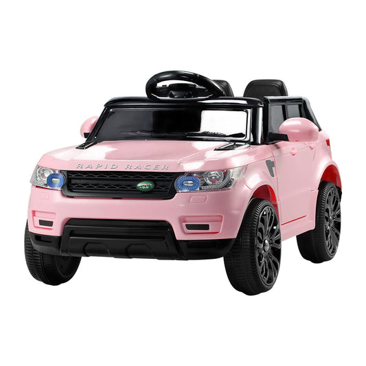 Rigo Kids Electric Ride On Car SUV Range Rover-inspired Cars Remote 12V Pink - Cosy Abode