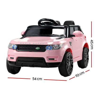 Rigo Kids Electric Ride On Car SUV Range Rover-inspired Cars Remote 12V Pink - Cosy Abode