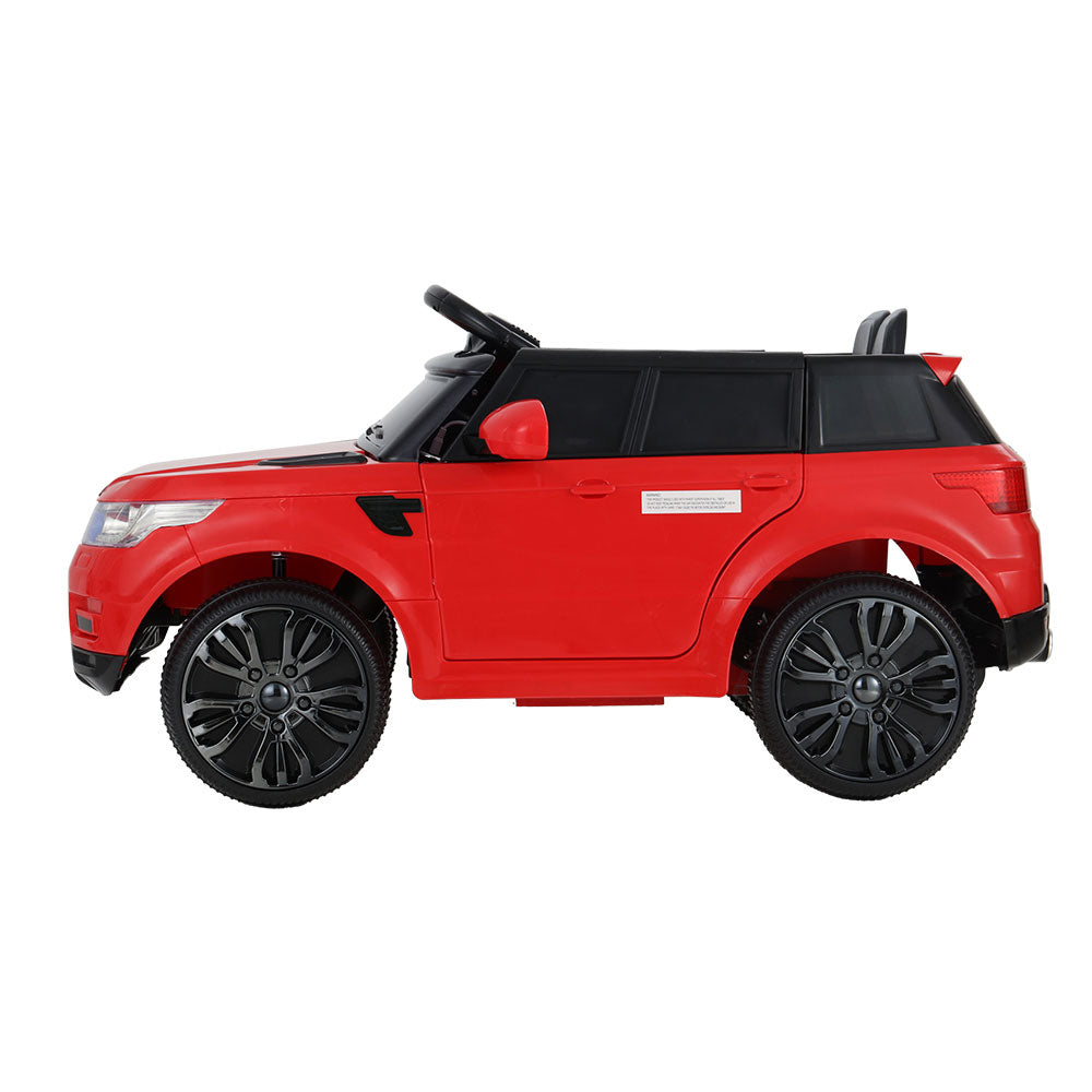 Rigo Kids Electric Ride On Car SUV Range Rover-inspired Cars Remote 12V Red - Cosy Abode