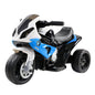 Kids Electric Ride On Police Motorcycle BMW Licensed S1000RR Blue - Cosy Abode