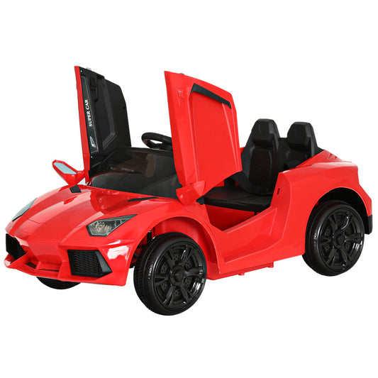 Rigo Kids Electric Ride On Car Ferrari-Inspired Toy Cars Remote 12V Red - Cosy Abode