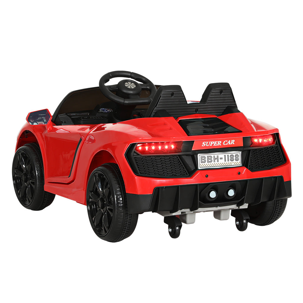 Rigo Kids Electric Ride On Car Ferrari-Inspired Toy Cars Remote 12V Red - Cosy Abode