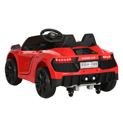 Rigo Kids Electric Ride On Car Ferrari-Inspired Toy Cars Remote 12V Red - Cosy Abode
