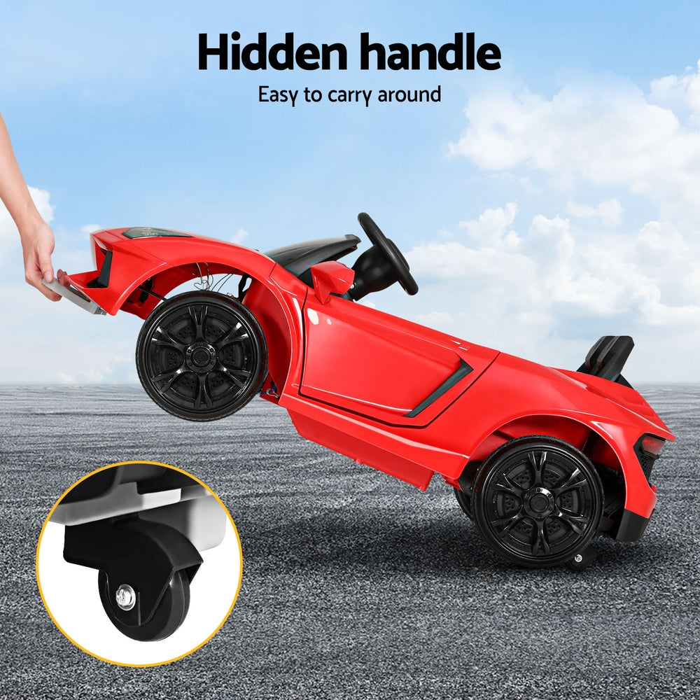 Rigo Kids Electric Ride On Car Ferrari-Inspired Toy Cars Remote 12V Red - Cosy Abode