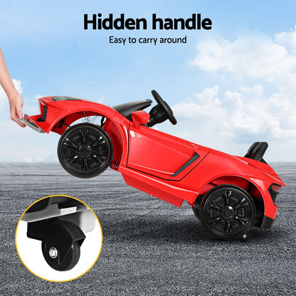 Rigo Kids Electric Ride On Car Ferrari-Inspired Toy Cars Remote 12V Red - Cosy Abode