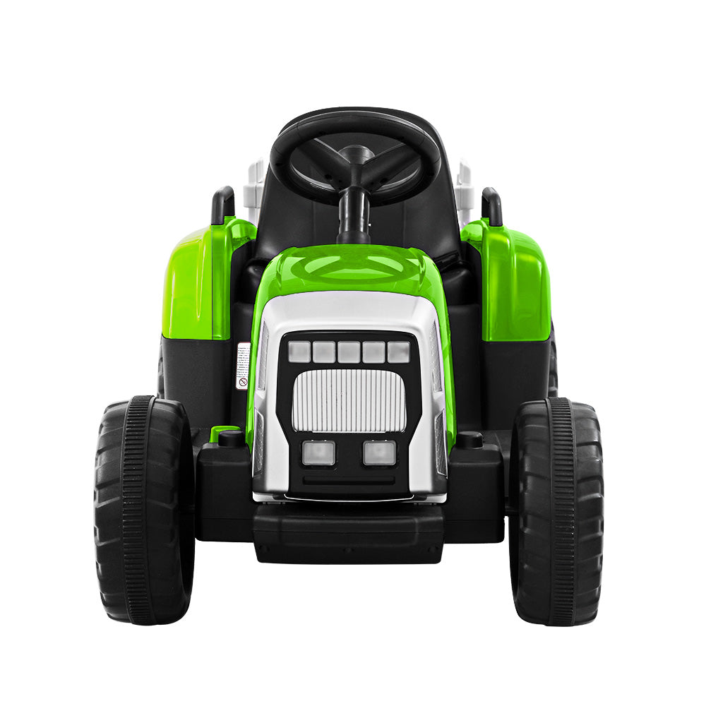 Rigo Kids Electric Ride On Tractor 12V Green - Cosy Abode