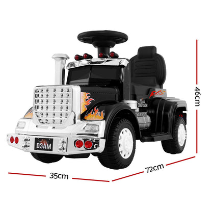 Rigo Kids Electric Ride On Truck 6V Black - Cosy Abode