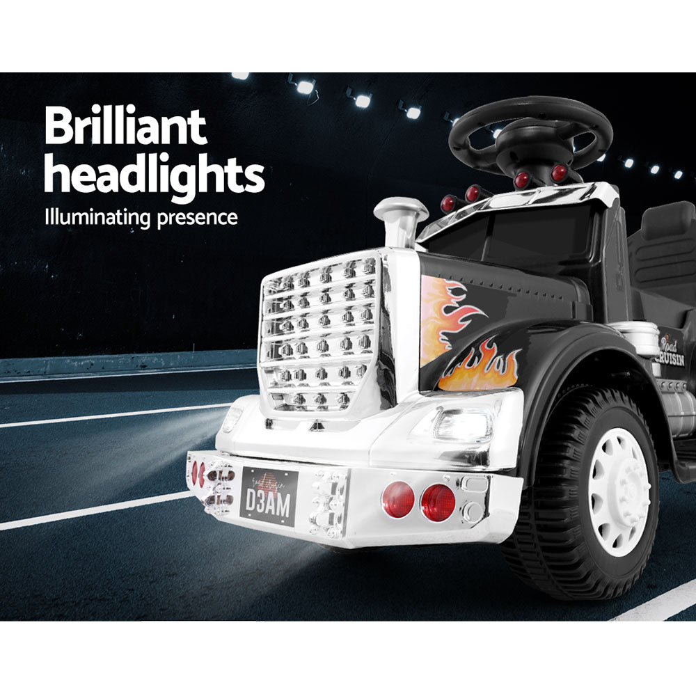 Rigo Kids Electric Ride On Truck 6V Black - Cosy Abode