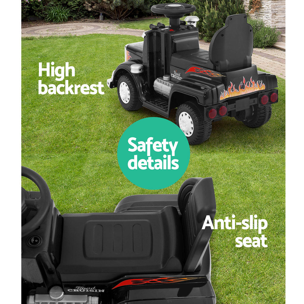 Rigo Kids Electric Ride On Truck 6V Black - Cosy Abode