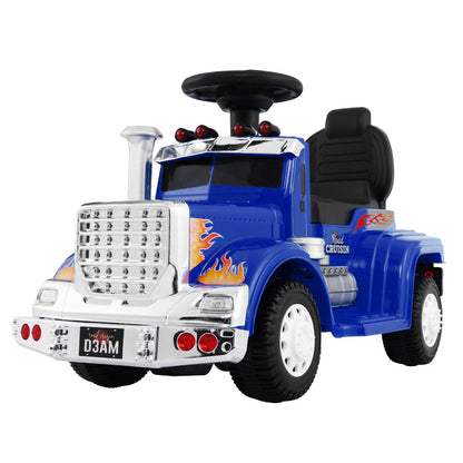 Rigo Kids Electric Ride On Truck 6V Blue - Cosy Abode