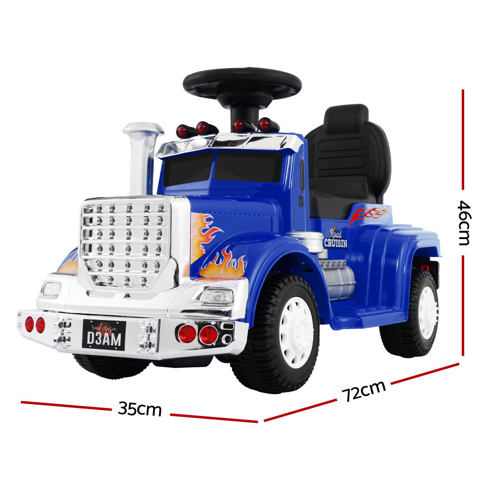 Rigo Kids Electric Ride On Truck 6V Blue - Cosy Abode