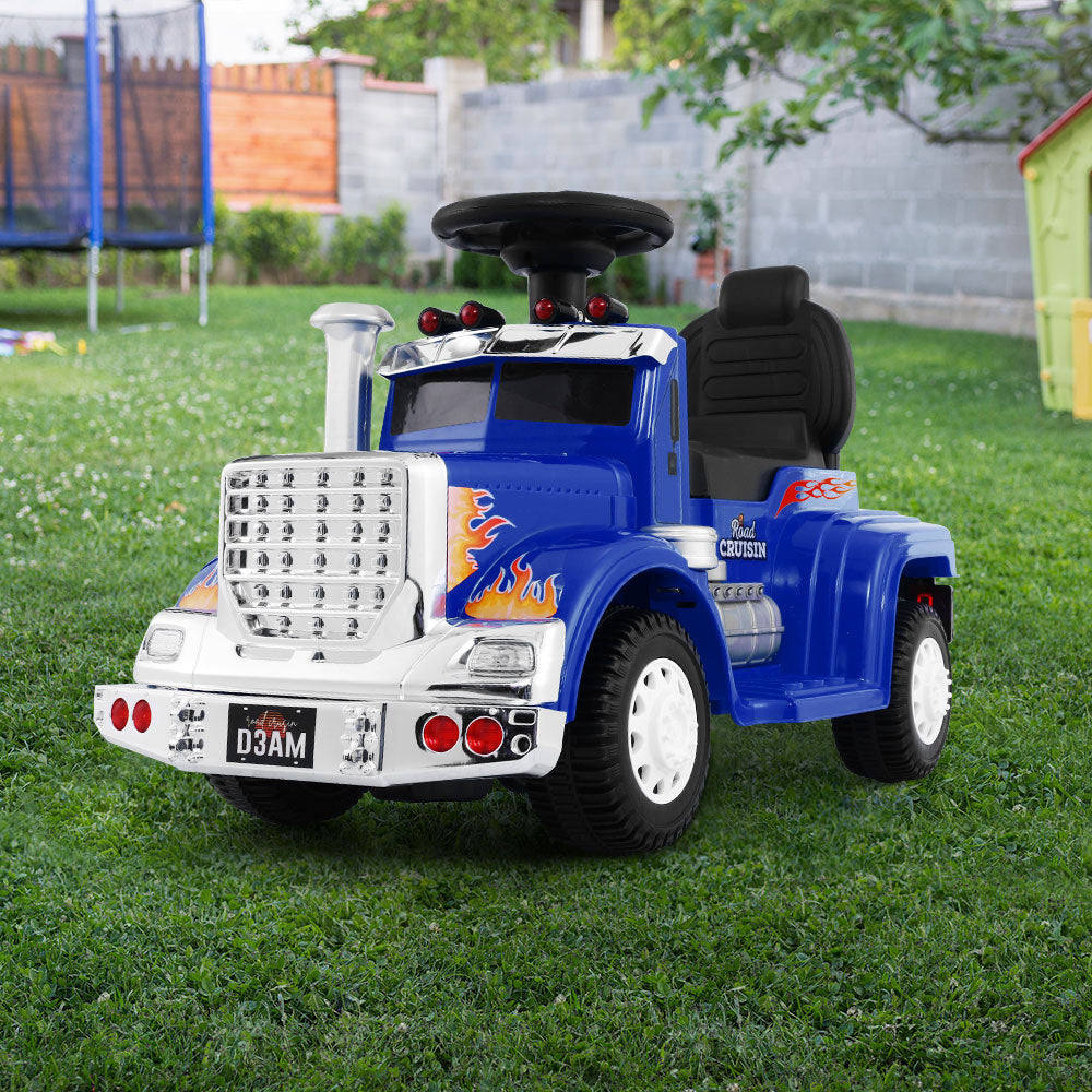 Rigo Kids Electric Ride On Truck 6V Blue - Cosy Abode