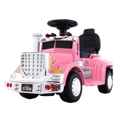 Rigo Kids Electric Ride On Truck 6V Pink - Cosy Abode
