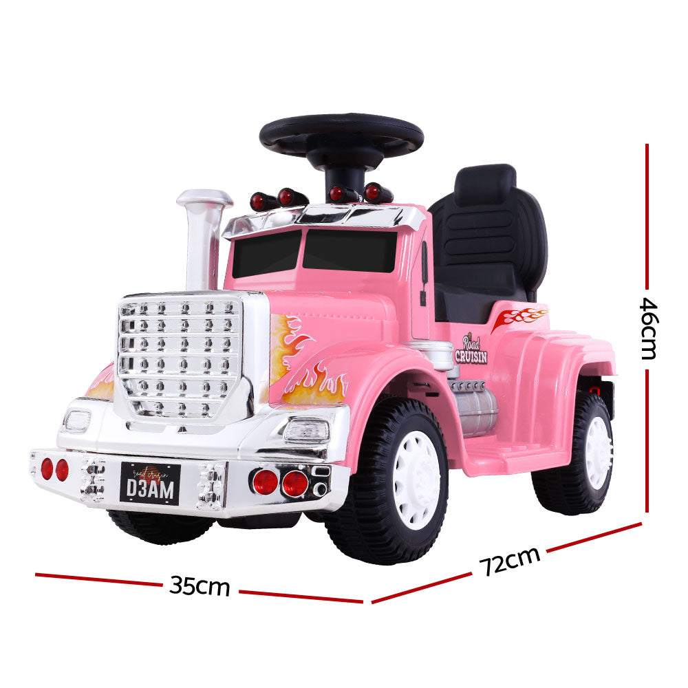 Rigo Kids Electric Ride On Truck 6V Pink - Cosy Abode