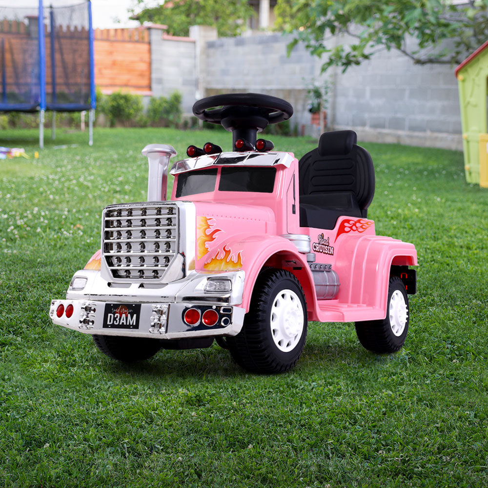 Rigo Kids Electric Ride On Truck 6V Pink - Cosy Abode