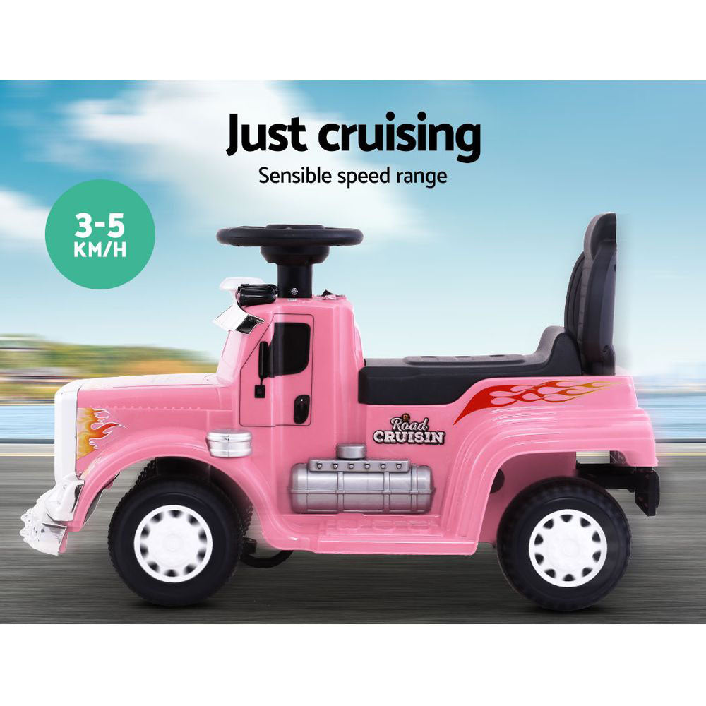 Rigo Kids Electric Ride On Truck 6V Pink - Cosy Abode