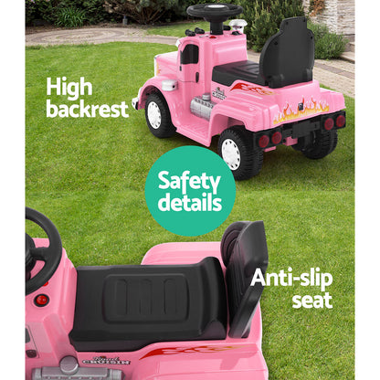 Rigo Kids Electric Ride On Truck 6V Pink - Cosy Abode