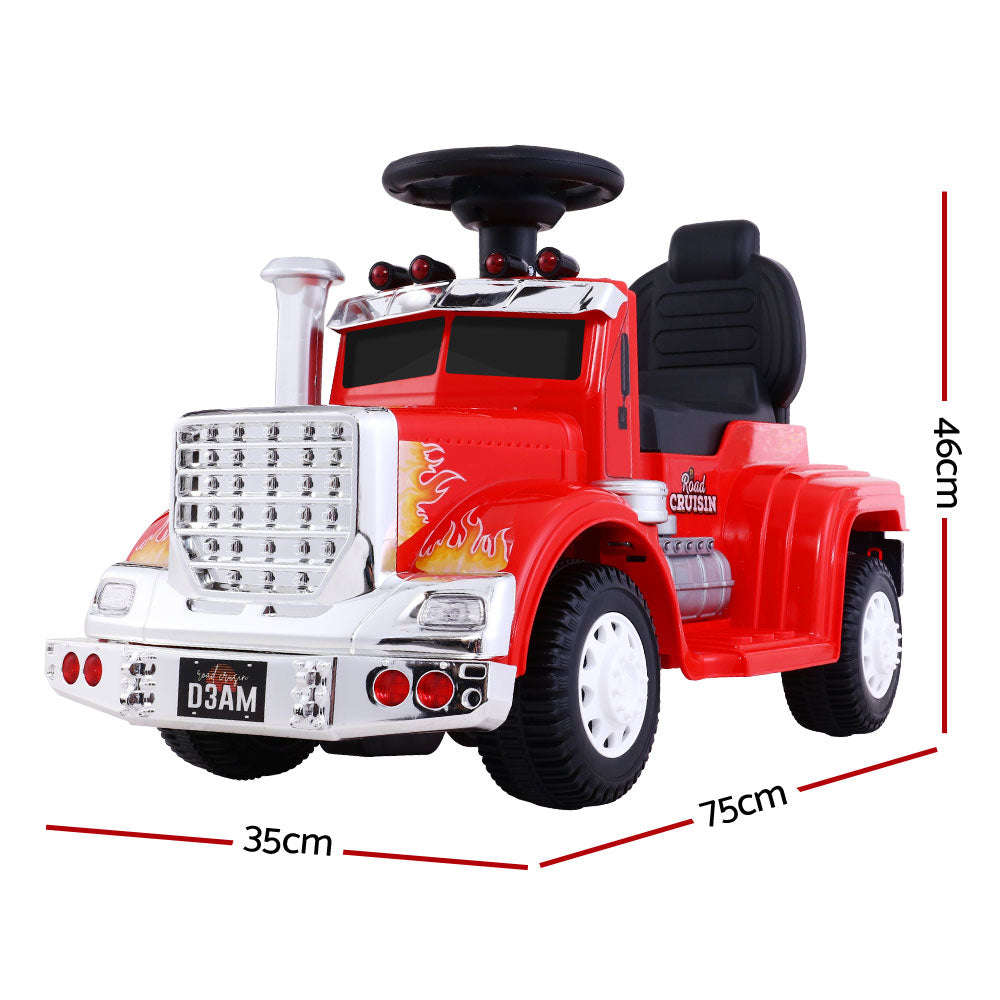 Rigo Kids Electric Ride On Truck 6V Red - Cosy Abode