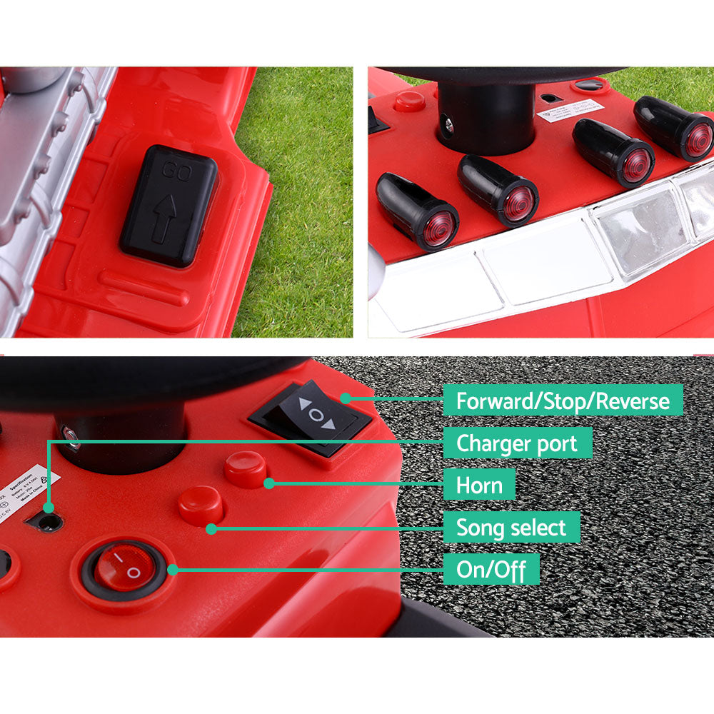 Rigo Kids Electric Ride On Truck 6V Red - Cosy Abode