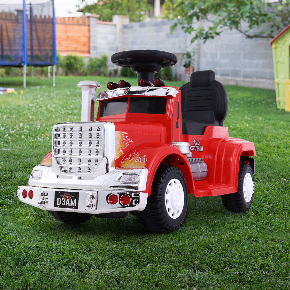 Rigo Kids Electric Ride On Truck 6V Red - Cosy Abode