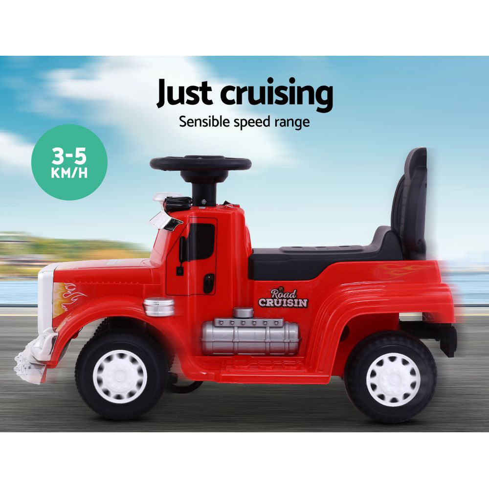 Rigo Kids Electric Ride On Truck 6V Red - Cosy Abode