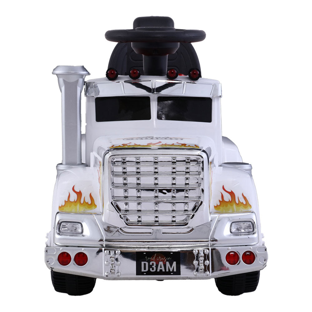 Rigo Kids Electric Ride On Truck 6V White - Cosy Abode