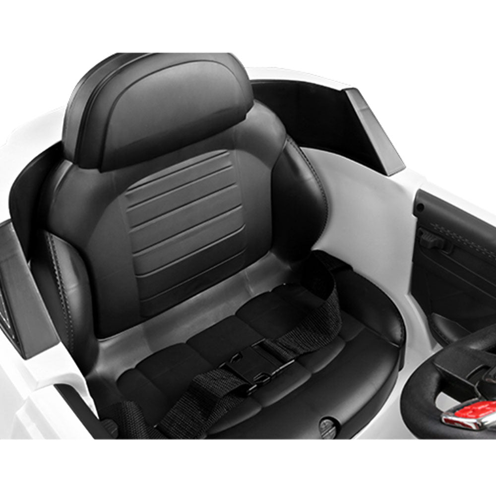 Rigo Kids Electric Ride On Car SUV BMW-Inspired X5 Toy Cars Remote 6V White - Cosy Abode