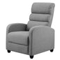 Artiss Recliner Armchair Grey Fabric Bolivia - Cosy Abode