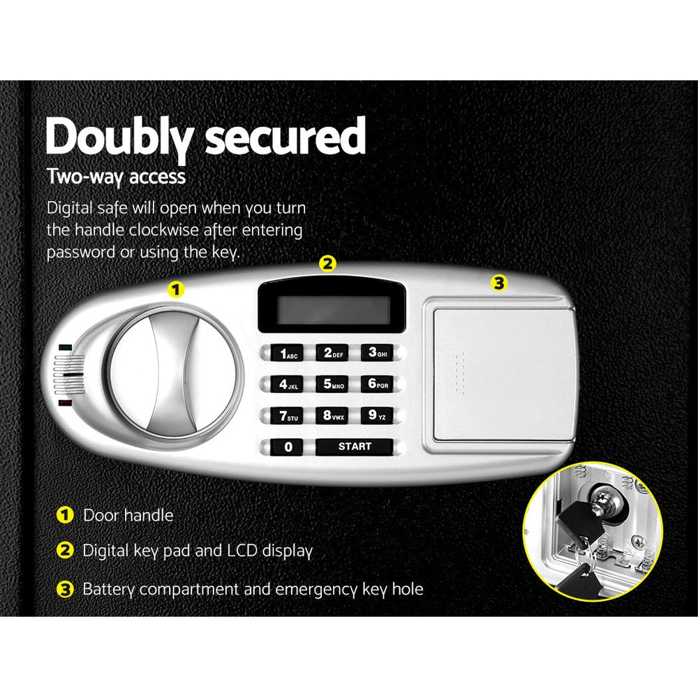UL-TECH Security Safe Box LCD Display - Cosy Abode