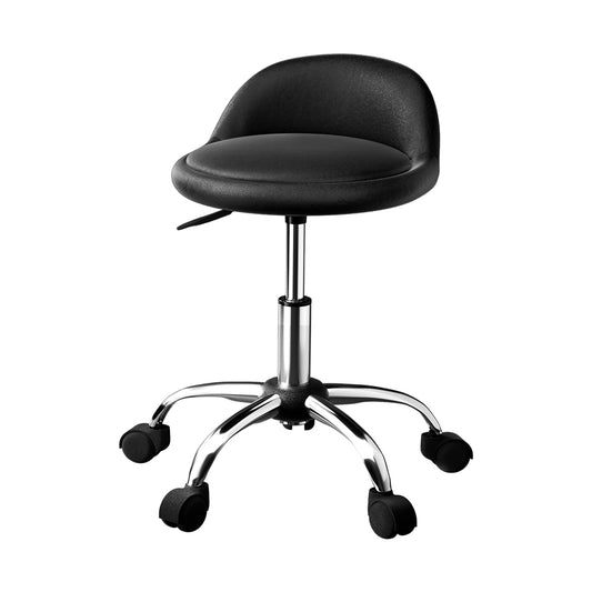 Artiss Salon Stool Swivel Chair Backrest Chairs - Cosy Abode