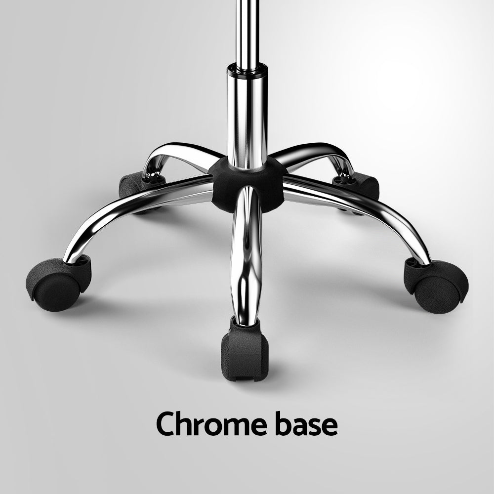 Artiss Salon Stool Swivel Chair Backrest Chairs - Cosy Abode